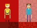 Hra Stickman Steve vs Alex Nether online