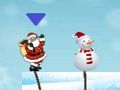 Hra Santa Snehuliak skok  online