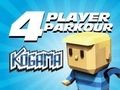 Hra Kogama: Parkúr pre 4 hráčov  online
