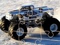 Hra Zimné hádanky Monster Truck  online
