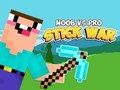 Hra Noob vs Pro Stick War online
