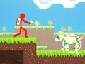 Hra Red Stickman vs Monster School 2 online