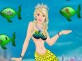 Hra Barbie šaty pre morskú pannu  online