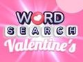 Hra Vyhľadávanie slov Valentín  online