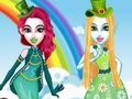 Hra Green vs Rainbow Fashion Battle online