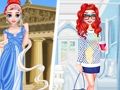 Hra Staroveké princezné vs moderný vzhľad  online