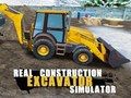 Hra Simulátor skutočného stavebného rýpadla  online