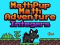 Hra MathPup Matematické dobrodružstvo celé čísla  online