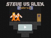 Hra Útek z väzenia Steve vs Alex  online