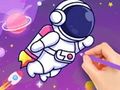 Hra Omaľovánka: Astronaut  online