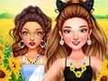 Hra Celebrity Sunflower Shine vyzerá  online