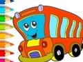 Hra Omaľovánka: Autobus  online