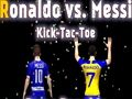 Hra Messi vs Ronaldo Kick Tac Toe online