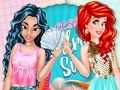 Hra Výmena šatníka Jasmine a Ariel  online