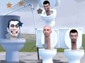 Hra Skibidi WC skryté hviezdy  online