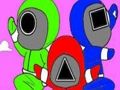 Hra Hra omaľovánky Squid  online
