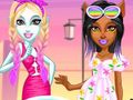 Hra Letné prázdniny Monster Girls  online