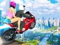 Hra Skákanie na bicykli na rampe  online
