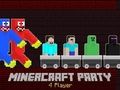 Hra Hráč MineCraft Party 4  online