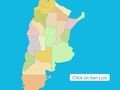 Hra Argentínske provincie  online