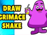 Hra Grimace Shake: Draw and Erase online