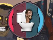 Hra Skibidi WC Pong  online