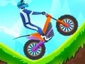 Hra Stúpanie do vrchu na motocykli  online