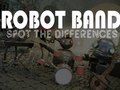 Hra Robot Band Nájdite rozdiely  online