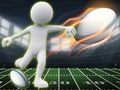 Hra Stickman Rugby beh a kop online