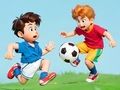 Hra Omaľovánka: Kick Ball  online