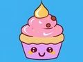 Hra Omaľovánka: Cupcake  online