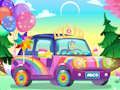 Hra Dekor Rainbow Car  online