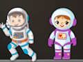 Hra Galaktická výprava-nájdi astronauta Glenna  online