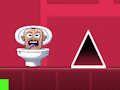 Hra Geometria Dash Skibidi WC  online