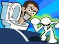Hra Stickman vs Skibidi WC  online