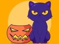 Hra Omaľovánka: Halloween Cat  online