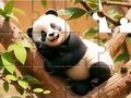 Hra Skladačka: Panda na strome  online
