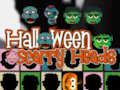 Hra Halloweenske strašidelné hlavy  online
