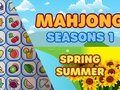 Hra Mahjong Seasons 1 Jar Leto  online