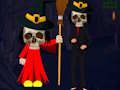 Hra Halloweenská párty priateľov 01  online