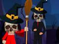 Hra Halloweenská párty priateľov-03  online
