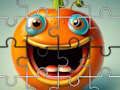 Hra Halloween tekvica puzzle hra  online