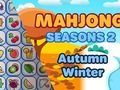 Hra Mahjong Seasons 2 jeseň zima  online