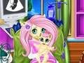Hra Pony Fluttershy narodenie dieťaťa online