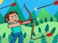 Hra Noob Archer Monster Attack online