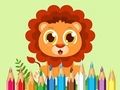 Hra Omaľovánka: Baby Lion  online
