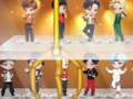 Hra BTS Chibi Claw Stroj online