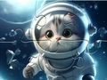Hra Skladačka: Astronaut-Cat  online