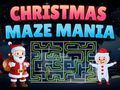 Hra Vianočná mánia bludiska  online