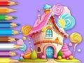 Hra Omaľovánka: Lollipop House  online